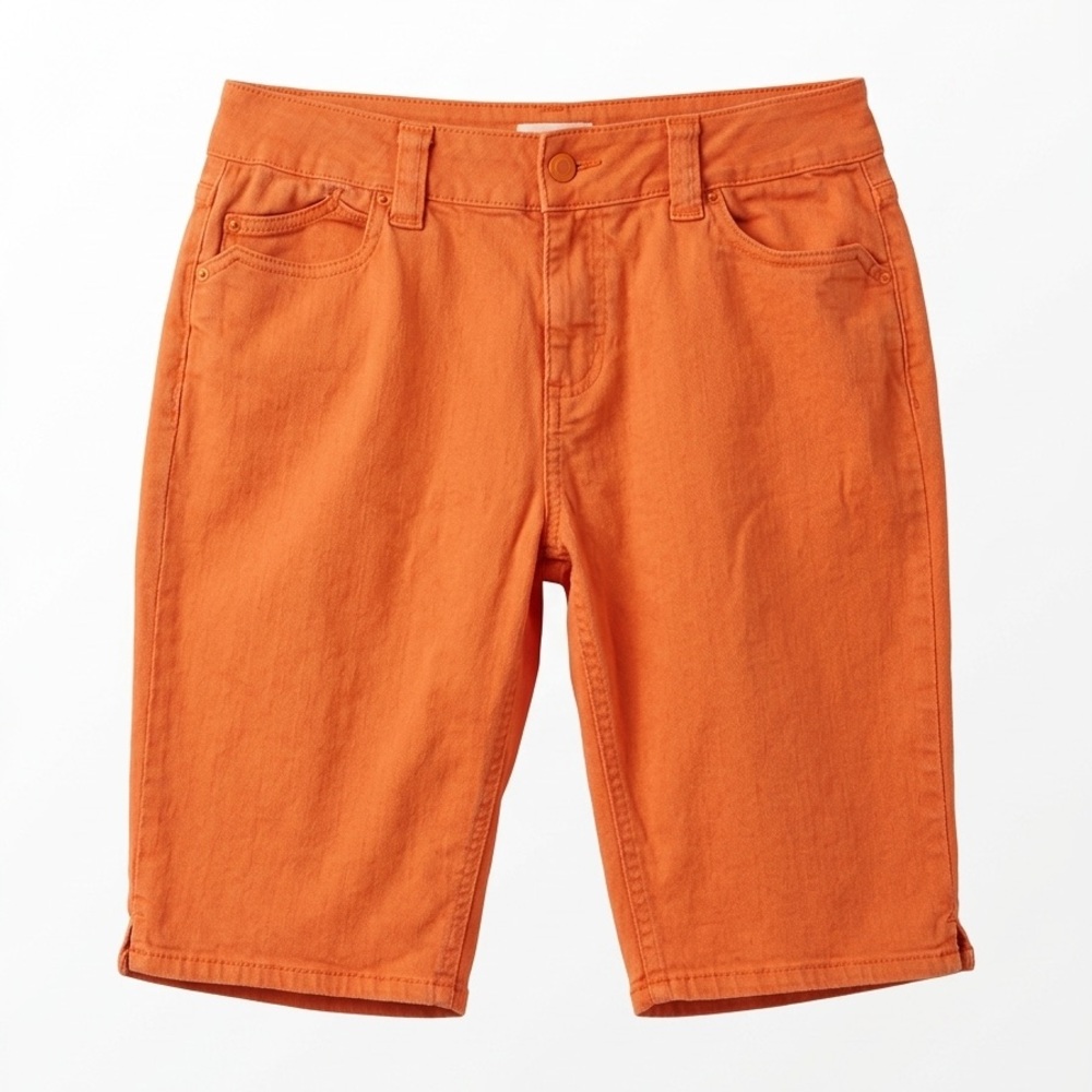 Cato Orange Women’s Bermuda Shorts